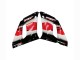 Rouge Blanc Noir Brillant Carénages Moto Yamaha YZF 600 R6 1998-2002