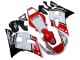Blanc Rouge Noir Petronas Yamalube 50th Carénage Moto Yamaha YZF 600 R6 1998-2002