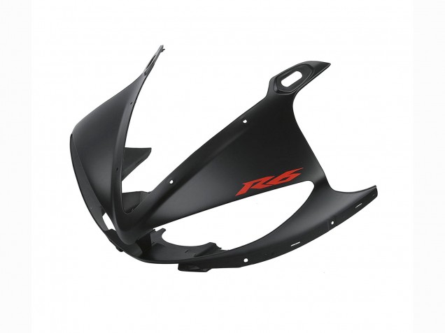 Noir Mat Carénage Moto Yamaha YZF R6S 2006-2009