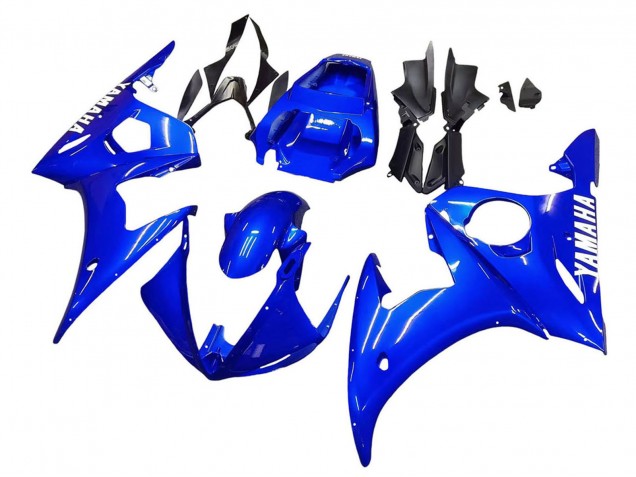 Bleu Carénages Moto Yamaha YZF R6 2003-2004