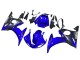 Bleu Noir Carénage Moto Yamaha YZF R6S 2006-2009