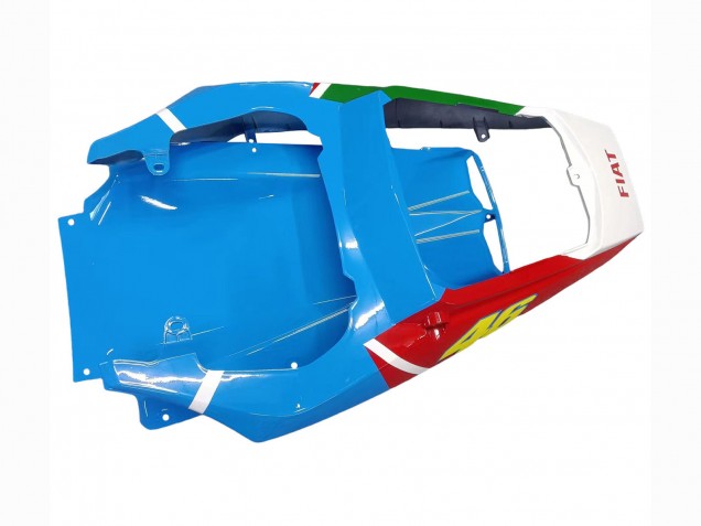Blanc Bleu Vert Rouge Kastinee Dunlop Motul Carénage Moto Yamaha YZF R6 2003-2004