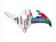 Blanc Bleu Vert Rouge Kastinee Dunlop Motul Carénage Moto Yamaha YZF R6 2003-2004