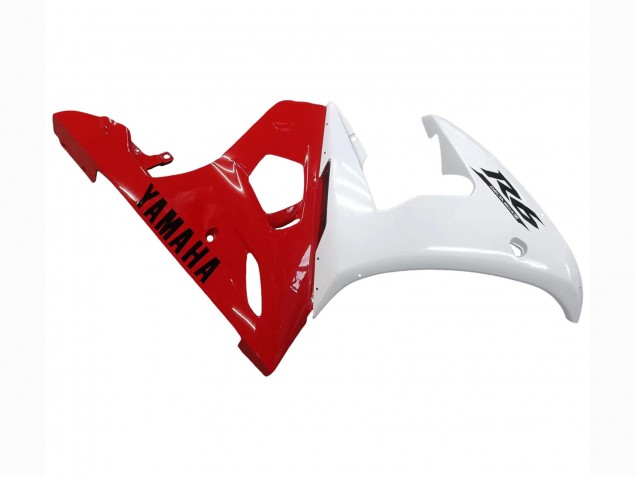 Blanc Rouge Carénage Moto Yamaha YZF R6 2003-2004