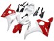 Blanc Rouge Carénage Moto Yamaha YZF R6S 2006-2009