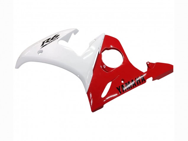 Blanc Rouge Carénage Moto Yamaha YZF R6S 2006-2009