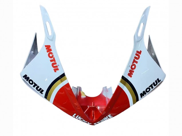 Blanc Rouge Lucky Strike Motul Carénage Moto Yamaha YZF R6S 2006-2009