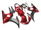 Rouge Noir Mat Kits Carénages Moto Yamaha YZF R6S 2006-2009