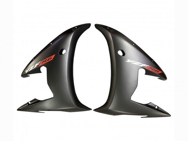 Rouge Noir Mat Kits Carénages Moto Yamaha YZF R6S 2006-2009