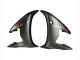 Rouge Noir Mat Kits Carénages Moto Yamaha YZF R6S 2006-2009