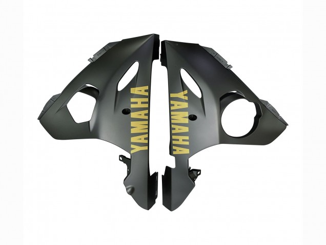 Gris Mat Noir Mat Or Décalque Carénage Moto Yamaha YZF R6 2003-2004