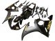 Noir Brillant Noir Mat Or Décalque Carénage Moto Yamaha YZF R6S 2006-2009