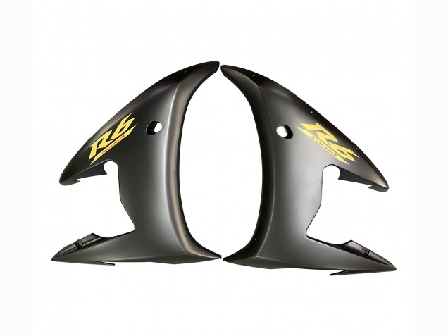 Noir Brillant Noir Mat Or Décalque Carénage Moto Yamaha YZF R6S 2006-2009