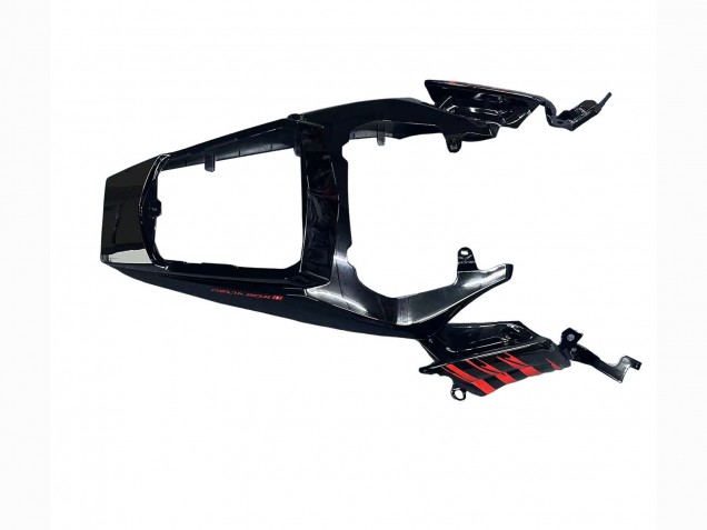 Noir Brillant Rouge Carénages Moto Yamaha YZF R6S 2006-2009