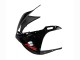 Noir Brillant Rouge Carénage Moto Yamaha YZF R6S 2006-2009