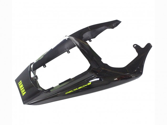 Noir Brillant Jaune Néon Carénage Moto Yamaha YZF R6S 2006-2009