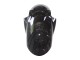 Noir Brillant Jaune Néon Carénage Moto Yamaha YZF R6S 2006-2009