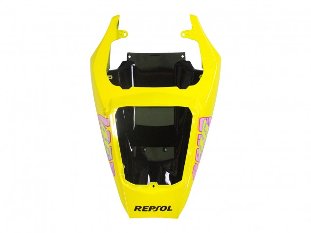 Jaune Rose Noir Brillant Rossi Repsol 46 Carénage Moto Yamaha YZF R6S 2006-2009