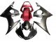 Rouge Noir Mat Carénages Moto Yamaha YZF R6S 2006-2009