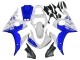 Blanc Bleu GYTR Carénage Moto Yamaha YZF R6 2003-2004