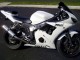 Blanc Noir Décalque Carénage Moto Yamaha YZF R6S 2006-2009