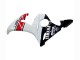 Blanc Rouge Noir Brillant Motul Carénage Moto Yamaha YZF R6 2003-2004