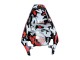 Noir Rouge Gris Camouflage Carénage Moto Yamaha YZF R6 2003-2004