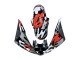 Noir Rouge Gris Camouflage Carénage Moto Yamaha YZF R6S 2006-2009