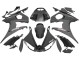 Noir Brillant Noir Mat Carénage Moto Yamaha YZF R6S 2006-2009