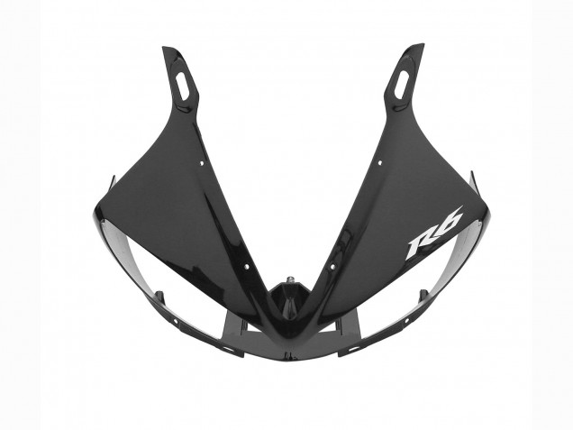Noir Brillant Noir Mat Carénage Moto Yamaha YZF R6S 2006-2009