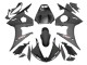 Noir Brillant Noir Mat Carénage Moto Yamaha YZF R6S 2006-2009