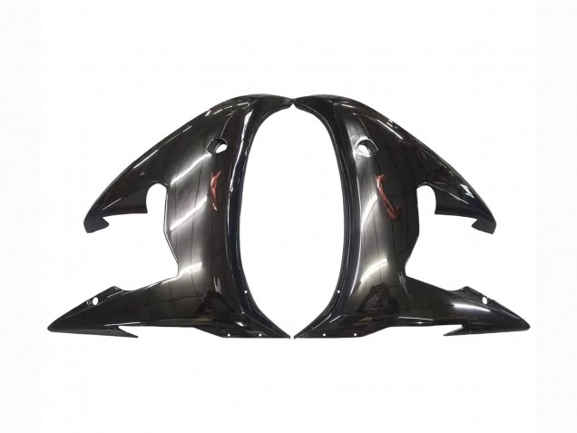 Noir Brillant Carénage Moto Yamaha YZF R6S 2006-2009
