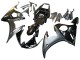 Noir Brillant Noir Mat Or Caméléon Carénage Moto Yamaha YZF R6 2003-2004