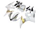 Blanc Or Carénage Moto Yamaha YZF R6 2003-2004