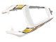 Blanc Or Carénage Moto Yamaha YZF R6S 2006-2009