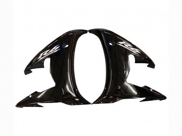 Noir Brillant Carénage Moto Yamaha YZF 600 R6 2005