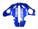 Bleu Blanc Carénages Moto Yamaha YZF 600 R6 2005