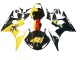 Noir Jaune Rouge 46 Carénage Moto Yamaha YZF 600 R6 2005