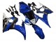 Bleu Blanc Noir Yamalube Carénage Moto Yamaha YZF 600 R6 2005