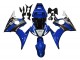 Bleu Blanc Noir Yamalube Carénage Moto Yamaha YZF 600 R6 2005
