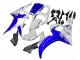 Blanc Bleu Yamalube Carénage Moto Yamaha YZF 600 R6 2005