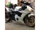 Blanc Or Carénage Moto Yamaha YZF 600 R6 2005