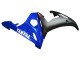 Bleu Noir Mat Carénage Moto Yamaha YZF 600 R6 2005