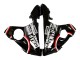 Noir Brillant Blanc Lucky Strike Motul Carénage Moto Yamaha YZF 600 R6 2005