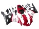 Rouge Blanc Noir Mat Carénage Moto Yamaha YZF 600 R6 2005