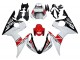 Blanc Noir Rouge Motul Carénage Moto Yamaha YZF 600 R6 2005