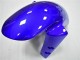 Bleu Blanc Carénage Moto Yamaha YZF 600 R6 2005