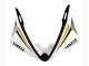 Blanc Or Noir Carénage Moto Yamaha YZF 600 R6 2005