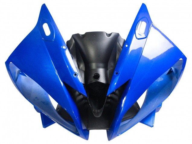 Bleu Blanc Noir Brillant Carénage Moto Yamaha YZF 600 R6 2006-2007