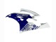 Blanc Bleu Jordan Carénage Moto Yamaha YZF 600 R6 2006-2007